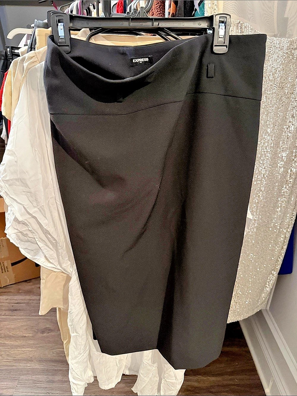 Express Black Wide Leg Pants